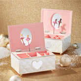 Childhood Memories Black Ballerina Musical Jewelry Box